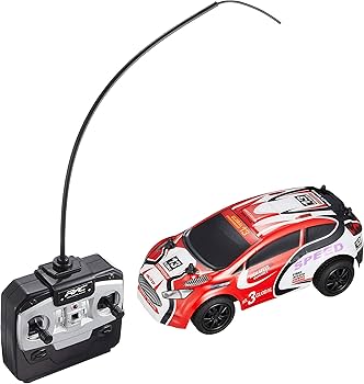 ラリーカーのコントローラ ラジコン Amazon.co.jp: 27MHz R/C エクストリームラリーカーラリーカー 赤 電動